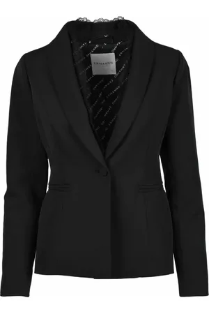 ERMANNO SCERVINO Mujer, Chaquetas, Negro, Talla: S