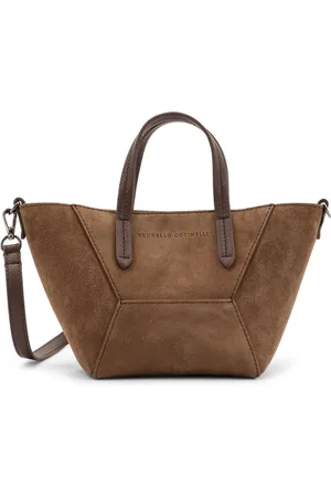 Brunello Cucinelli Mujer, Bolsos, Marrón, Talla: ONE Size