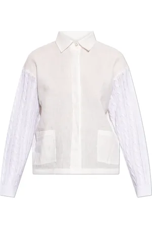 Max Mara Mujer, Blusas y Camisas, Blanco, Talla: S