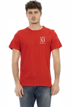 Bikkembergs Hombre, Camisetas, Rojo, Talla: M