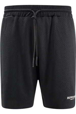 Represent Hombre, Pantalones cortos, Negro, Talla: L
