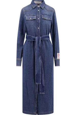 Golden Goose Mujer, Vestidos, Azul, Talla: XS