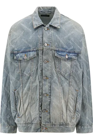Balenciaga Hombre, Chaquetas, Azul, Talla: S