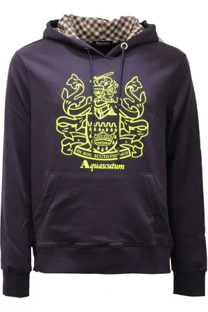 Aquascutum Hombre, Sudaderas, Azul, Talla: M