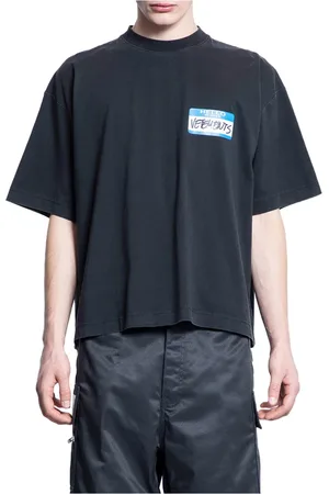 Vetements Hombre, Camisetas, Negro, Talla: L