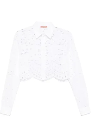 ERMANNO SCERVINO Mujer, Blusas y Camisas, Blanco, Talla: M