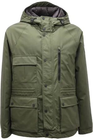 Woolrich Hombre, Chaquetas, Verde, Talla: L