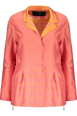 MOORER Mujer, Chaquetas, Rojo, Talla: S