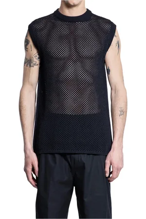 LANEUS Hombre, Camisetas, Negro, Talla: M