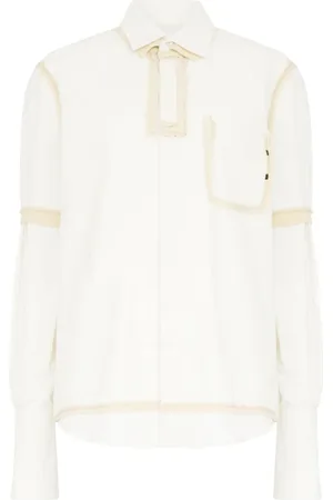 Maison Margiela Mujer, Blusas y Camisas, Blanco, Talla: S