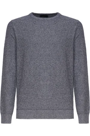 ZANONE Hombre, Jerseys, Gris, Talla: L