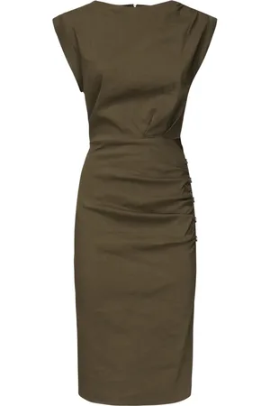 Pinko Mujer, Vestidos, Verde, Talla: 2XS