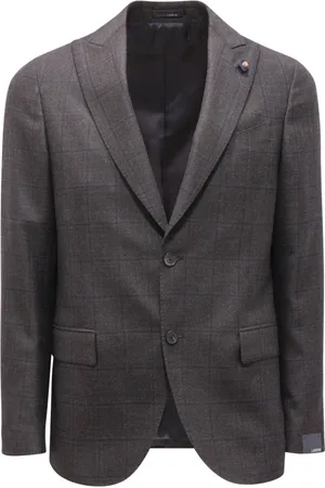 LARDINI Hombre, Chaquetas, Gris, Talla: S