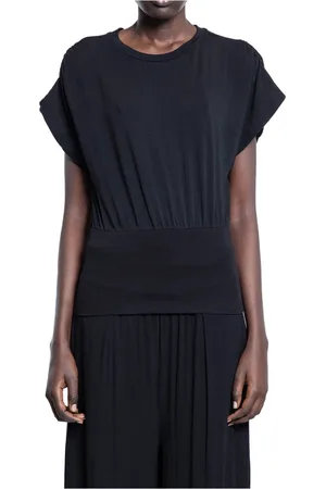 THOM KROM Mujer, Camisetas, Negro, Talla: XS