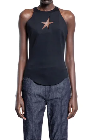 MUGLER Mujer, Camisetas, Negro, Talla: XS