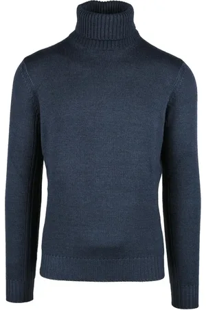 KANGRA CASHMERE Hombre, Jerseys, Azul, Talla: L
