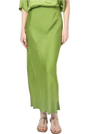 Manila Grace Mujer, Faldas, Verde, Talla: XS