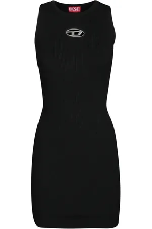 Diesel Mujer, Vestidos, Negro, Talla: L