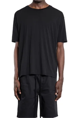 THOM KROM Hombre, Camisetas, Negro, Talla: 2XL