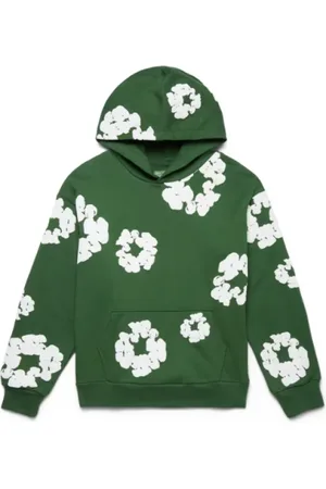 DENIM TEARS Hombre, Sudaderas, Verde, Talla: L