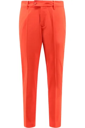 J Lindeberg Hombre, Pantalones, Rojo, Talla: W33
