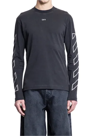 OFF-WHITE Hombre, Camisetas, Negro, Talla: XL
