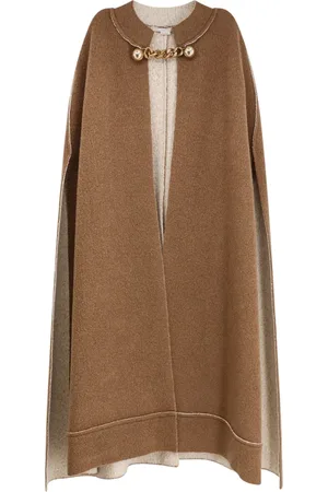Stella McCartney Mujer, Chaquetas, Marrón, Talla: M