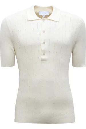 LARDINI Hombre, Camisetas, Blanco, Talla: M