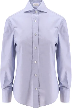 Brunello Cucinelli Mujer, Blusas y Camisas, Azul, Talla: S