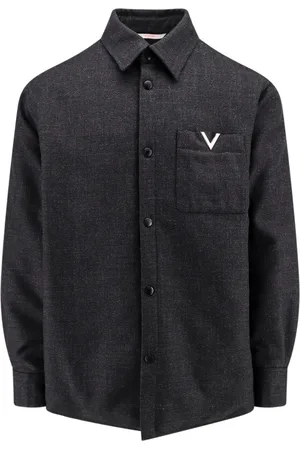 VALENTINO Hombre, Camisas, Gris, Talla: M