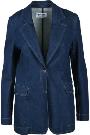 Moschino Mujer, Chaquetas, Azul, Talla: L