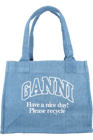 Ganni Mujer, Bolsos, Azul, Talla: ONE Size