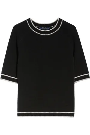 Max Mara Mujer, Jerseys, Negro, Talla: L