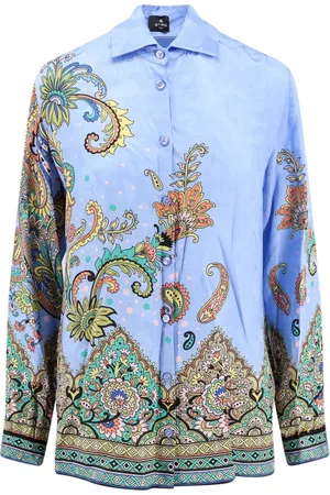 Etro Mujer, Blusas y Camisas, Azul, Talla: M