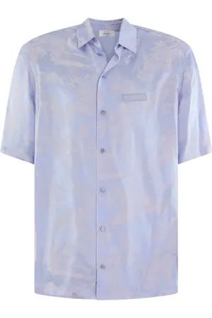 OFF-WHITE Hombre, Camisas, Azul, Talla: S