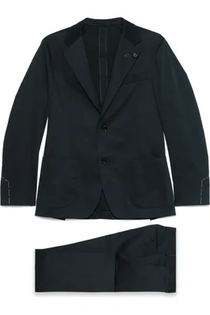 LARDINI Hombre, Trajes, Azul, Talla: L