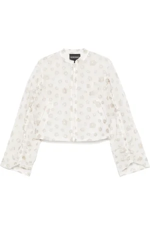 Emporio Armani Mujer, Chaquetas, Blanco, Talla: L