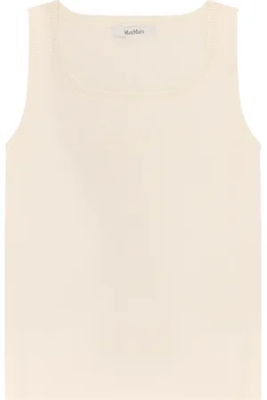 Max Mara Mujer, Camisetas, Blanco, Talla: L