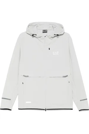 EA7 Hombre, Chaquetas, Gris, Talla: XL