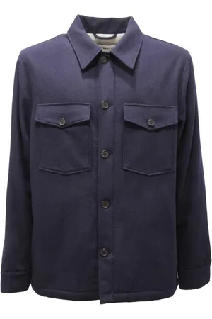DEPARTMENT FIVE Hombre, Chaquetas, Azul, Talla: L