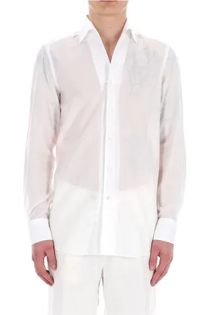 Finamore Hombre, Camisas, Blanco, Talla: 2XL