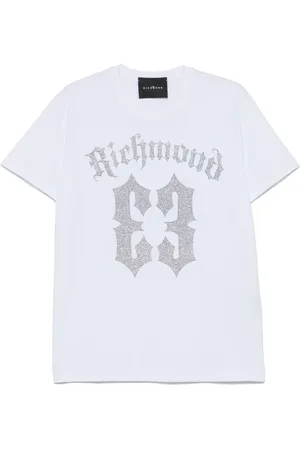 John Richmond Hombre, Camisetas, Blanco, Talla: S