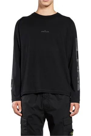 Stone Island Hombre, Camisetas, Negro, Talla: 2XL