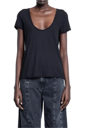 James Perse Mujer, Camisetas, Negro, Talla: S