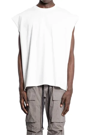 THOM KROM Hombre, Camisetas, Blanco, Talla: XL