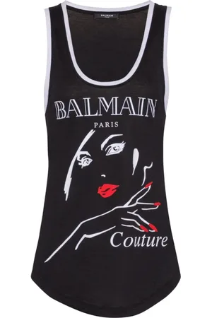 Balmain Mujer, Camisetas, Negro, Talla: XS