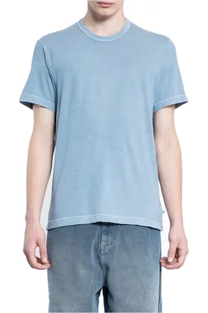 James Perse Hombre, Camisetas, Azul, Talla: L