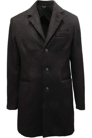 Imperial Hombre, Abrigos, Negro, Talla: L