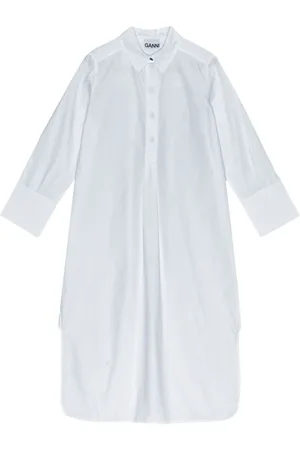 Ganni Mujer, Vestidos, Blanco, Talla: S