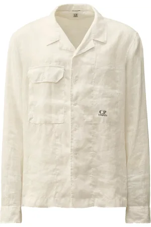 C.P. Company Hombre, Camisas, Blanco, Talla: XL